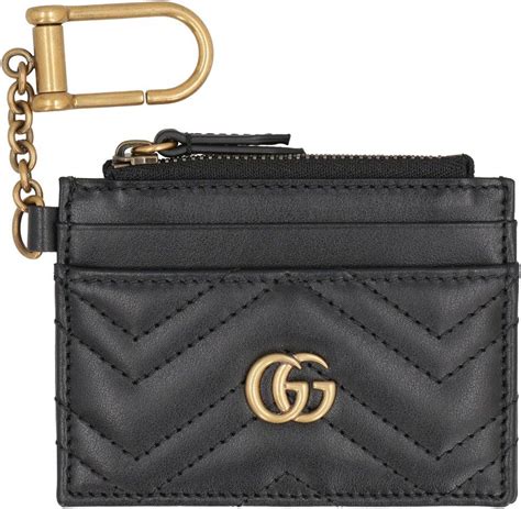 gucci gg marmont animal studs|gucci gg marmont keychain wallet.